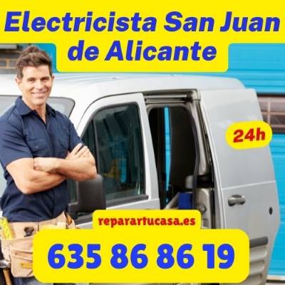 Empresa de electricistas autorizados en San Juan de Alicante
