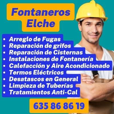 fontanería barata en elche