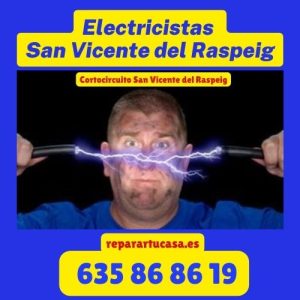 reparacion de averias electricas en san Vicente del Raspeig