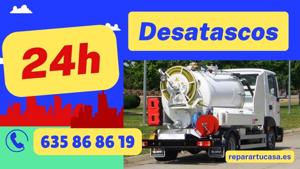 Desatascos de tuberías en Málaga