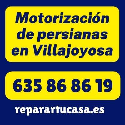 motorización persianas Villajoyosa
