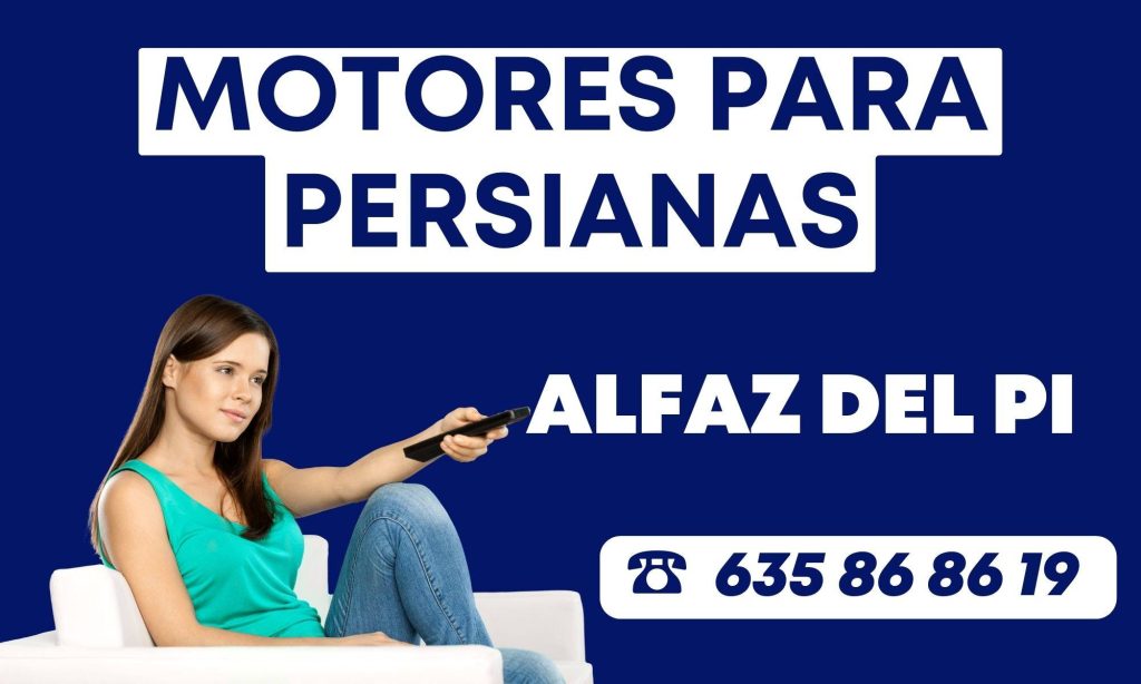 Persianas eléctricas Alfaz del Pi