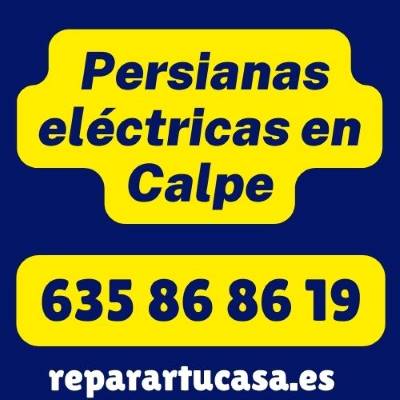 Persianas eléctricas Calpe
