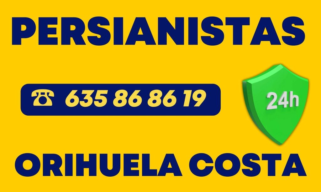 reparación de persianas en Orihuela Costa