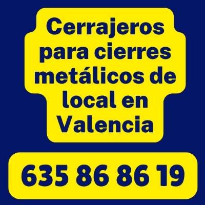 Reparación cierres metálicos de local en Valencia