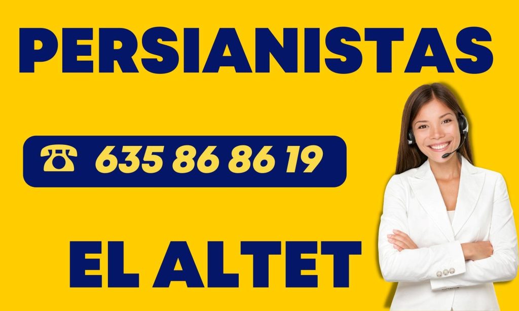 Reparación de persianas El Altet