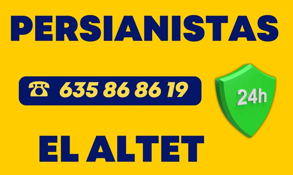 Reparación de persianas el Altet